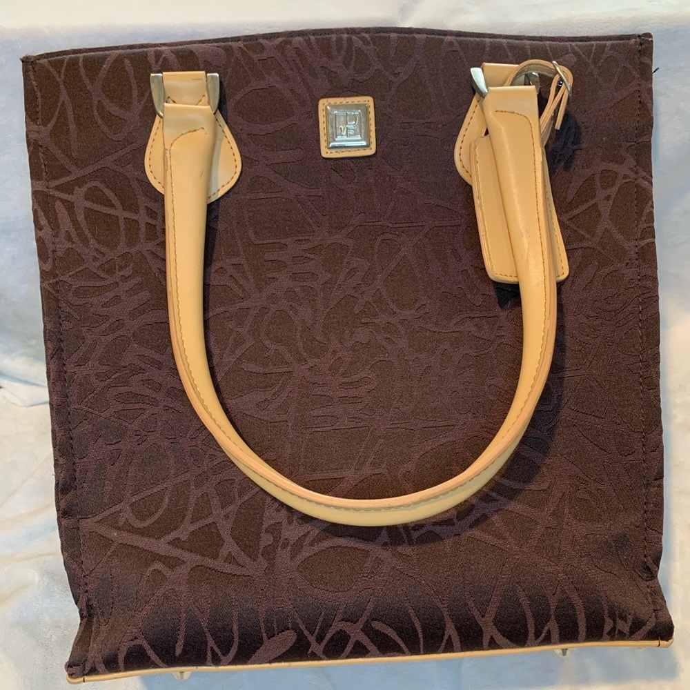 Diane Von Furstenberg Brown and Tan Tote
